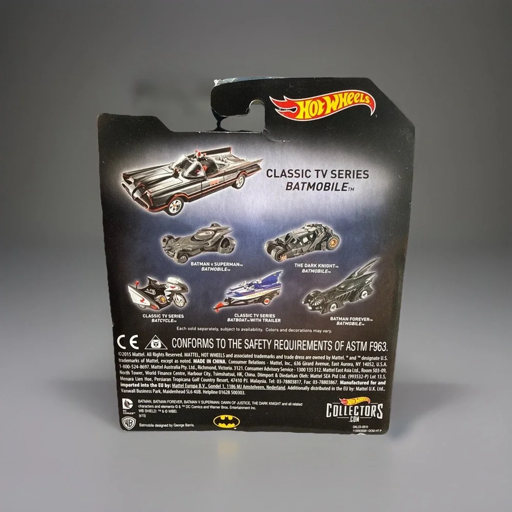 2015 Hot Wheels The Classic TV Series Batman Batmobile DKL20 Factory